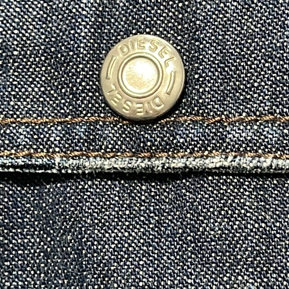 DIESEL RELAXED BOOT CUT SLIGHTLY FLARED DENIM JEANS 100% Cotton Size 30 EUC - Picture 13 of 17